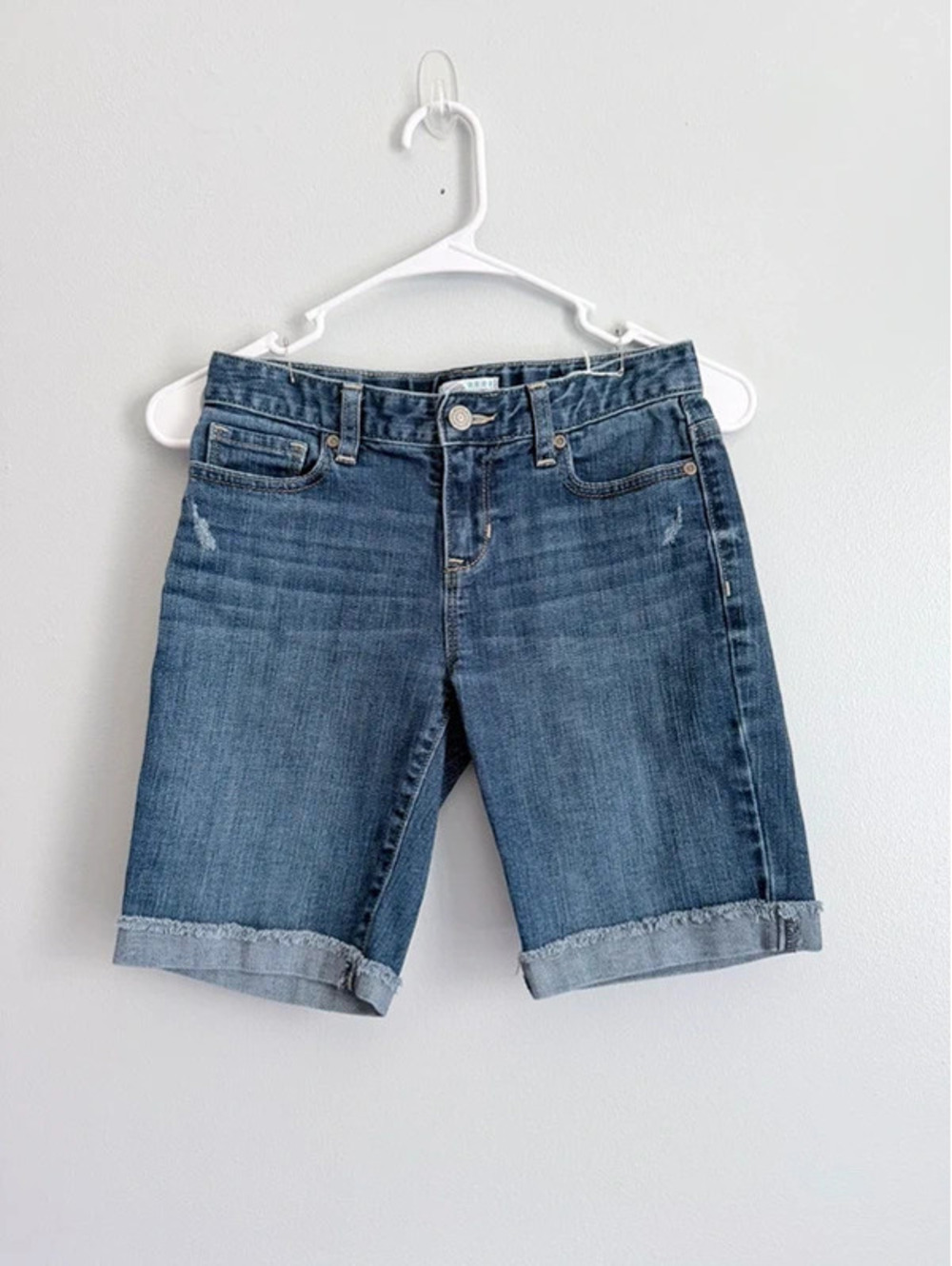 Old Navy Girls Denim Bermuda Shorts Size 12